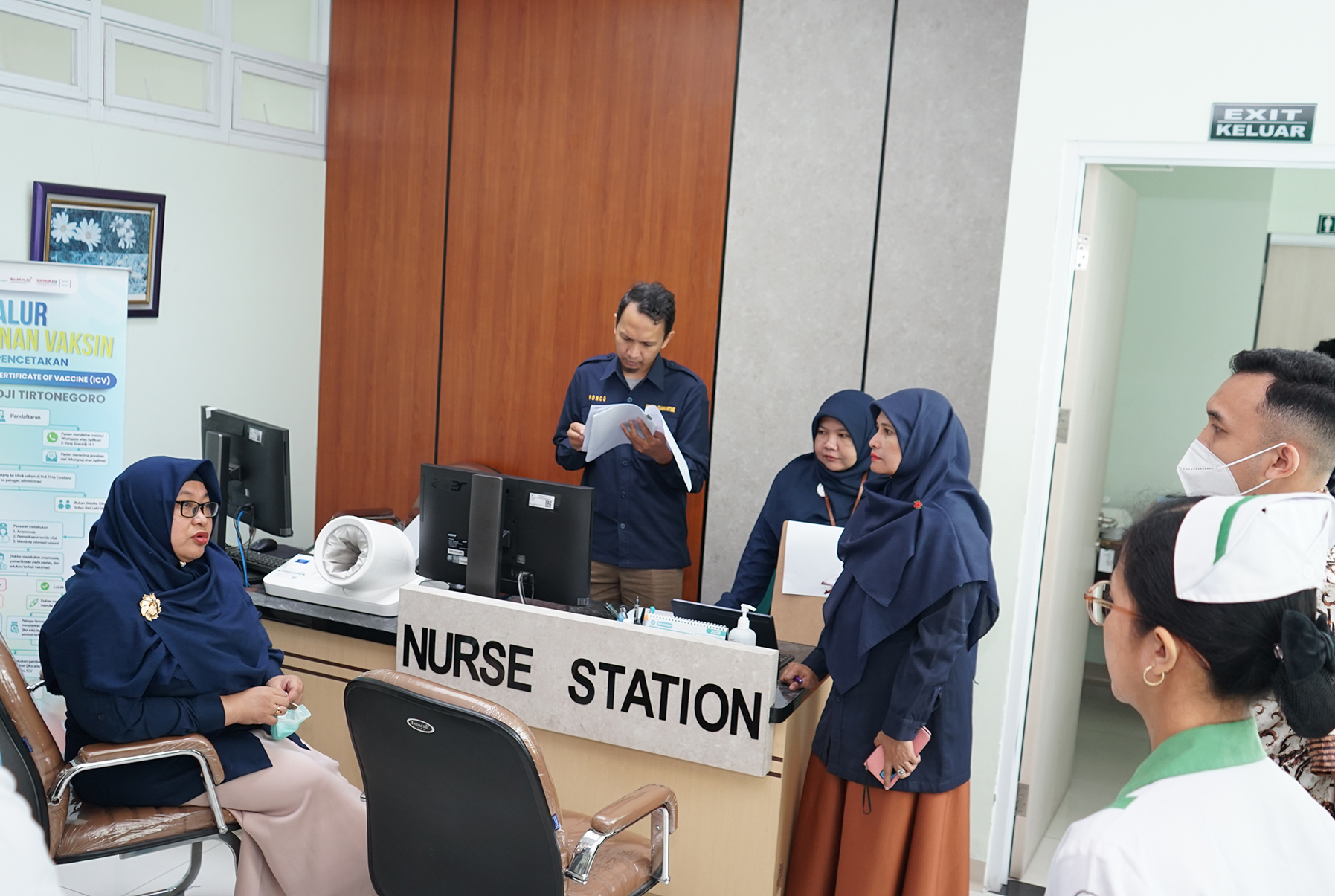 BKK Kelas I Semarang Lakukan Visitasi dan Verifikasi Fasilitas Layanan Vaksinasi RSUP dr. Soeradji Tirtonegoro