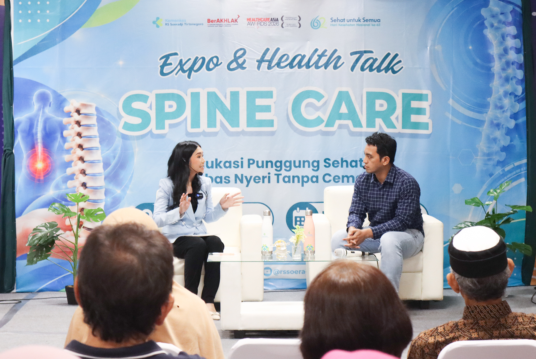 Antusiasme Masyarakat Warnai Health Talk Spine Care RSUP dr. Soeradji Tirtonegoro