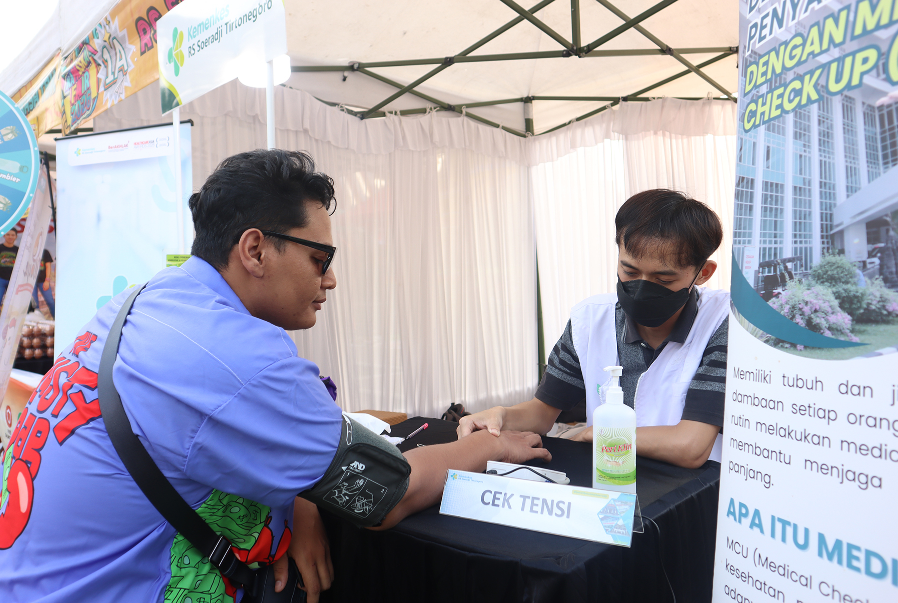 Hadir di KAPASSKA FAIR 2026, RS Soeradji Tirtonegoro Layani Mini MCU bagi Lebih dari 200 Pengunjung