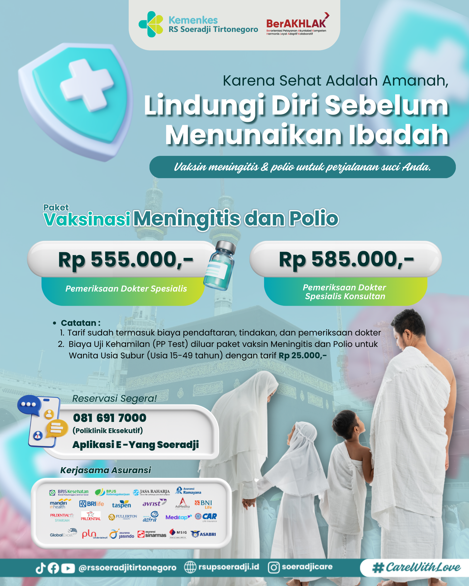 Promo - Vaksin Meningitis dan Polio