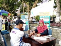 Kampanye Penanggulangan dan Pengendalian Kanker “I Am and I Will” di Car Free Day Kabupaten Klaten Bersama RSST