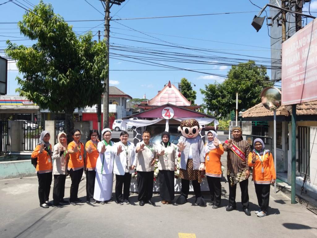 Karnaval Pembangunan Klaten 2019, Si Wawas Menyapa!