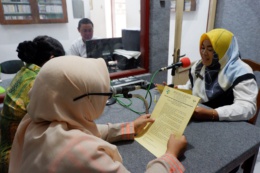 Talkshow Kesehatan “Penyakit Mata Penyebab Utama Kebutaan di Indonesia” di Radio Candi Sewu Klaten