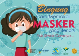 Bingung Cara Memakai Masker yang Benar? Yuk Simak Caranya...