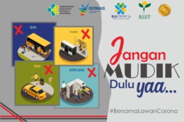 Jangan Mudik Dulu Ya... #BersamaLawanCorona