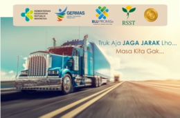 Truk Aja Jaga Jarak Lho... Masa Kita Gak...