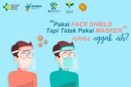 Pakai Face Shield Tapi Tidak Pakai Masker, AMAN Nggak Nih?