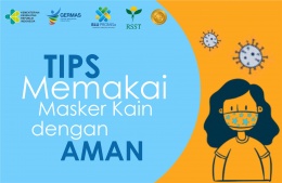 Tips Memakai Masker Kain dengan Aman