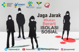 Jaga Jarak #Bukan Berarti Isolasi Sosial