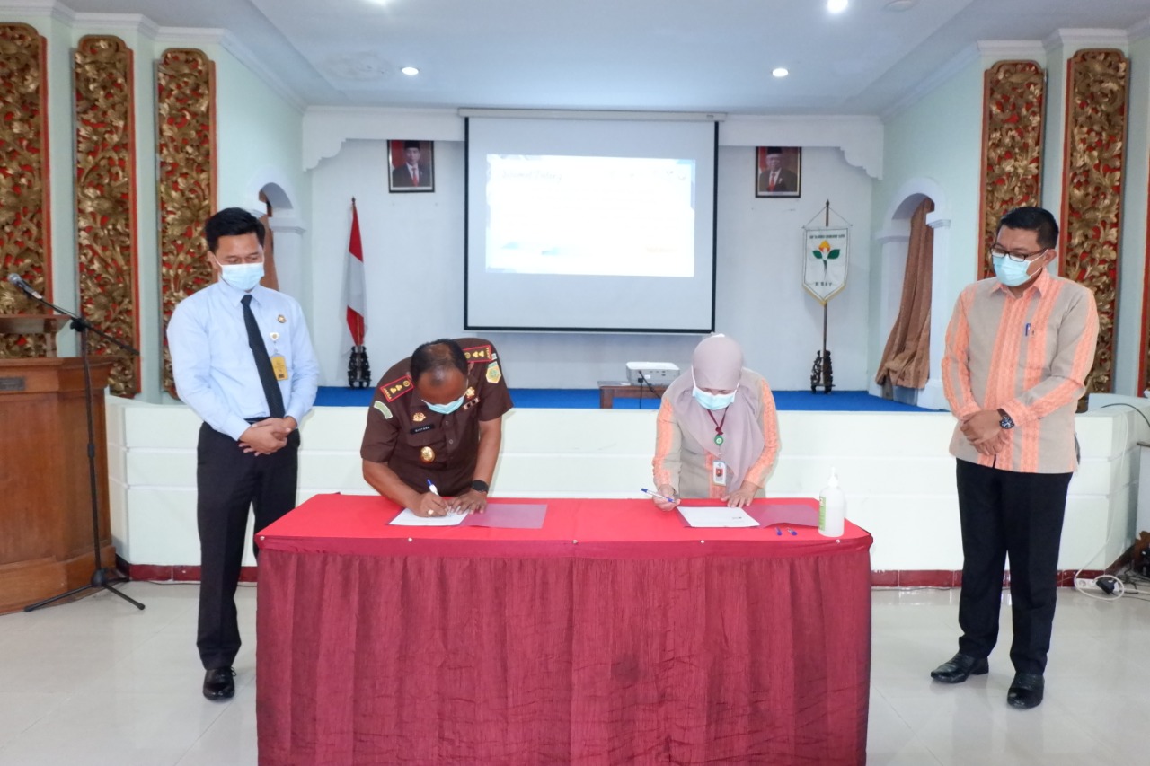 Penandatanganan Kesepakatan Bersama RSST dengan Kejaksaan  Negeri Klaten