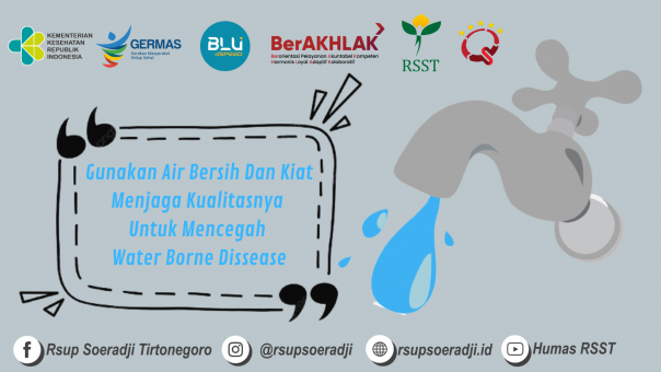 Gunakan Air Bersih dan Kiat Menjaga Kualitasnya untuk Mencegah Water Borne Dissease