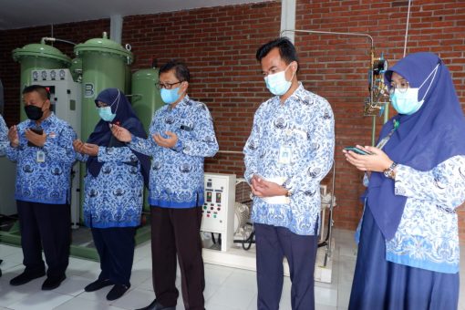 Peresmian Gedung Generator Oksigen RSST Klaten