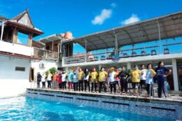 INTIP KESERUAN AQUATIC THERAPY RS SOERADJI TIRTONEGORO BERSAMA NASABAH MANDIRI TASPEN DI BALE TIRTO KLATEN